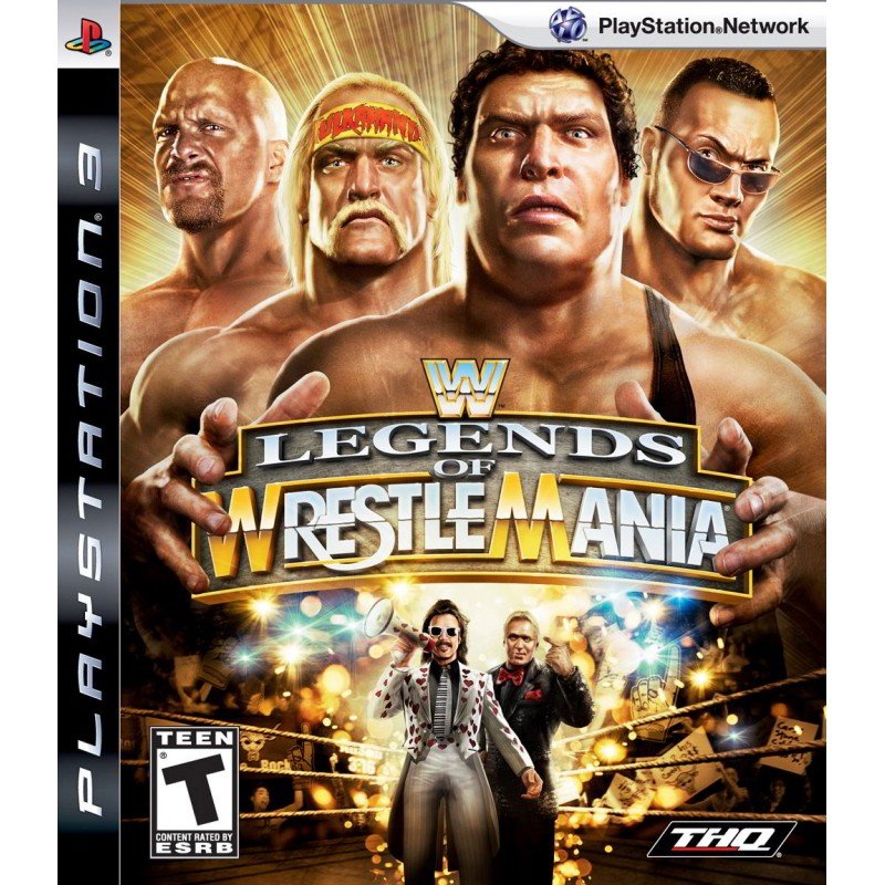 WWE LEGENDS OF WRESTLEMANIA (PS3) WWE LEGENDS OF WRESTLEMANIA (PS3)