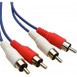 RCA 2 X Male To 2 X RCA Male Audio Sound Cable 5m Καλώδιο Ήχου CAB-R003 GM-CCA-2R2R-5M RCA 2 X Male To 2 X RCA Male Audio Sound Cable 5m Καλώδιο Ήχου CAB-R003 GM-CCA-2R2R-5M