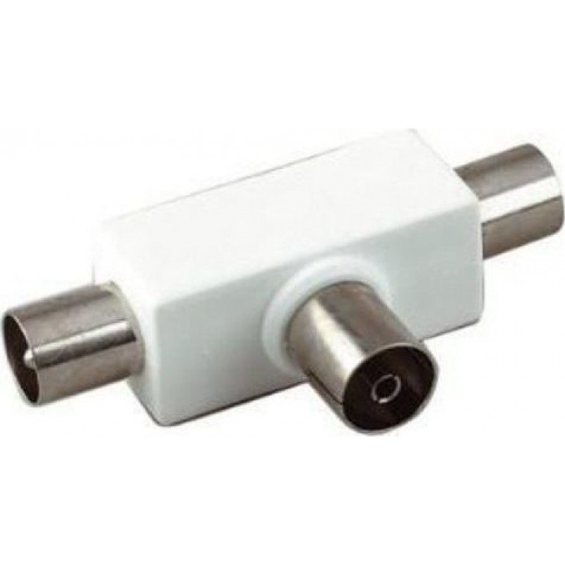 ADAPTOR TV MALE - 2X TV FEMALE LANCOM AV-TA10 ΜΟΥΦΑ ΚΑΛΩΔΙΟΥ ΚΕΡΑΙΑΣ