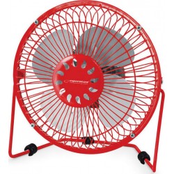 ESPERANZA ESP 6" USB COOLER FAN YUGO RED EA149R ΑΝΕΜΙΣΤΗΡΑΣ ΚΟΚΚΙΝΟΣ
