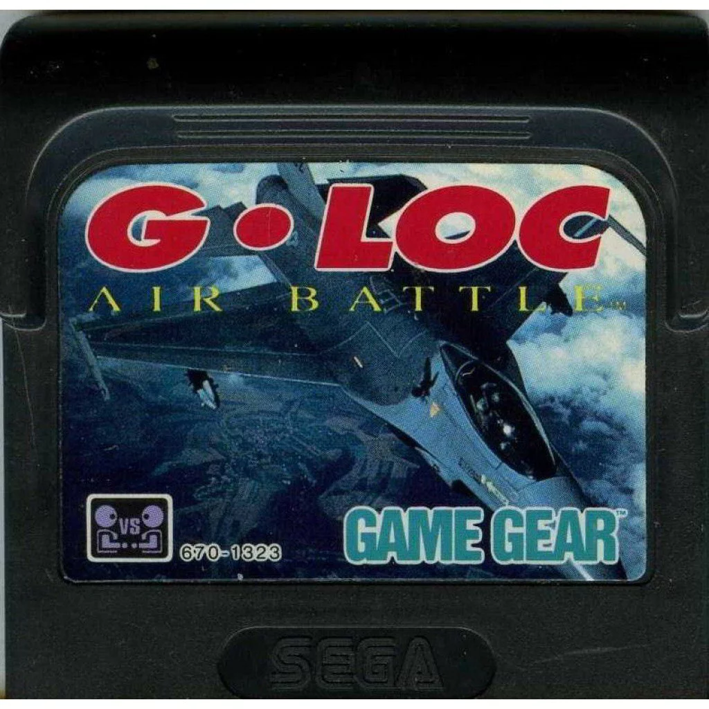 G LOC AIR BATTLE SEGA GAME GEAR USED (SGG) GCTECH