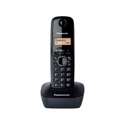 PANASONIC KX-TG1611GRH WIRELESS TELEPHONE DEVICE BLACK ΤΗΛΕΦΩΝΙΚΗ ΣΥΣΚΕΥΗ ΑΣΥΡΜΑΤΗ ΜΑΥΡΗ