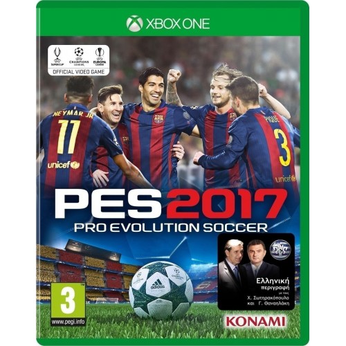 PRO EVOLUTION SOCCER 2017 ΕΛΛΗΝΙΚΟ (XBOX ONE) PRO EVOLUTION SOCCER 2017 ΕΛΛΗΝΙΚΟ (XBOX ONE)