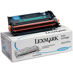 LEXMARK C-710 ORIGINAL TONER CATRIDGE CYAN 10K 10E0040 LEXMARK C-710 ORIGINAL TONER CATRIDGE CYAN 10K 10E0040