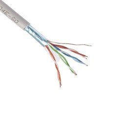 UTP ETHERNET CABLE 0.4CCA 305m GREY SFTP CAT 5E ΚΑΛΩΔΙΟ ΔΙΚΤΥΟΥ ΑΝΟΙΧΤΟ ΓΚΡΙ 18405