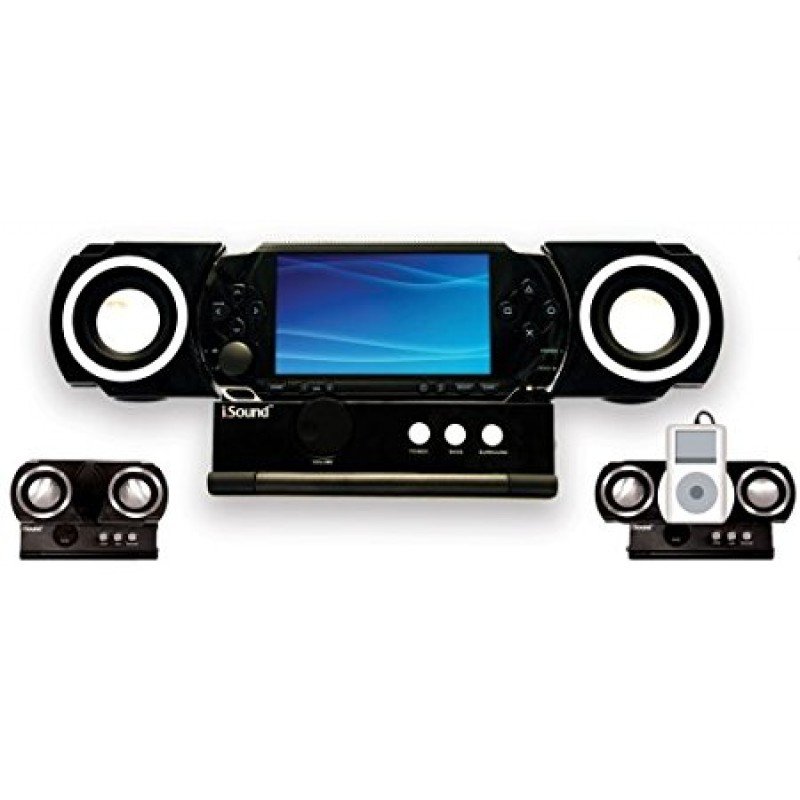 iSOUND DGPSP-585 POWER AC CHARGER & STAND BLACK DGPSP585 (PSP1000/iPOD)