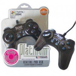 JOYPAD DIGITAL PAD BLACK ATOMIC PLATINUM WIRED USB PCA.35 (PC) JOYPAD DIGITAL PAD BLACK ATOMIC PLATINUM WIRED USB PCA.35 (PC)
