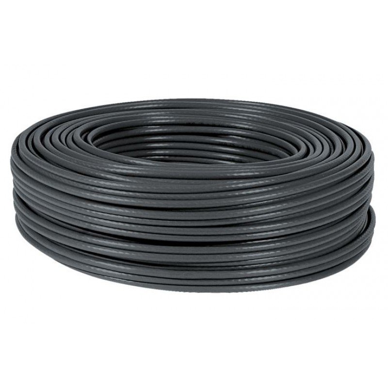 POWERTECH CAB-N061 UTP ETHERNET CABLE 1m BLACK CAT 6E ΚΑΛΩΔΙΟ ΔΙΚΤΥΟΥ ΜΑΥΡΟ