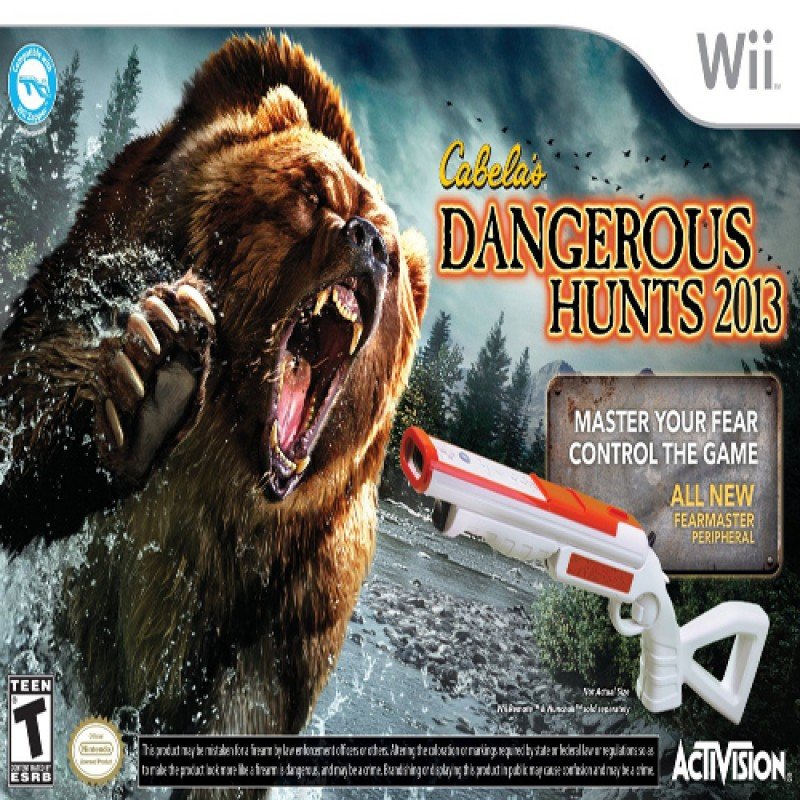 CABELAS DANGEROUS HUNTS 2013 BUNDLE (Wii) CABELAS DANGEROUS HUNTS 2013 BUNDLE (Wii)