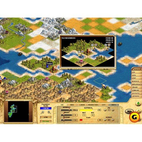 CIVILIZATION CALL TO POWER -USED- (PC) CIVILIZATION CALL TO POWER -USED- (PC)