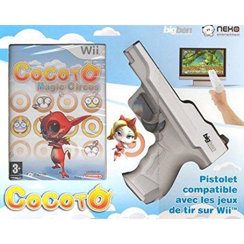 COCOTO MAGIC CIRCUS & GUN (Wii)