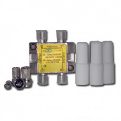 Διακλαδωτής Σήματος Κεραίας FTT5-002 TV Splitter Adapter 5-2400Mhz 1:3 DC Pass Waterproof Διακλαδωτής Σήματος Κεραίας FTT5-002 TV Splitter Adapter 5-2400Mhz 1:3 DC Pass Waterproof