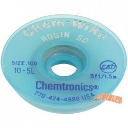 Reboling Solder Absorb Cable 2.5mm Rosin SD WL-2515 Σύρμα Αποκολλήσεως Χαλκού 1.5 Μέτρα Reboling Solder Absorb Cable 2.5mm Rosin SD WL-2515 Σύρμα Αποκολλήσεως Χαλκού 1.5 Μέτρα