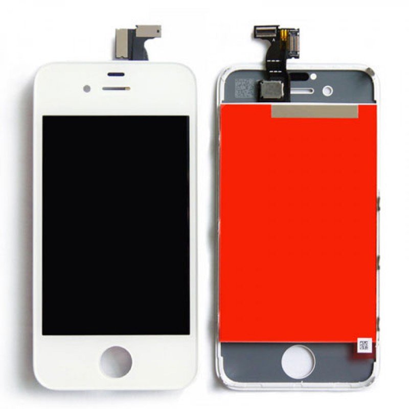 Οθόνη iPhone 4 LCD & Touchscreen - Digitizer White Οθόνη & Τζάμι Αφής Λευκή i4