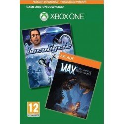 LOCOCYCLE & MAX THE CURSE OF BROTHERHOOD 2 X GAMES BUNDLE DOWNLOAD CODES (XBOX ONE)