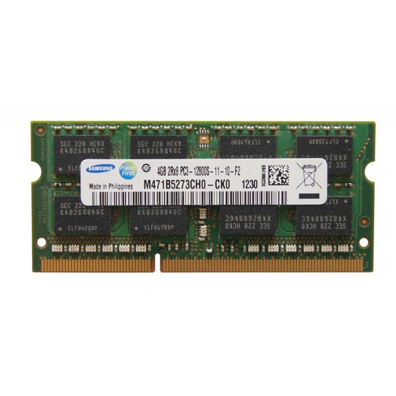4Gb MEMORY RAM SODIM DDR3 1600Mhz CL11 SAMSUNG M471B5273DH0-CK0 ΜΝΗΜΗ (PC)