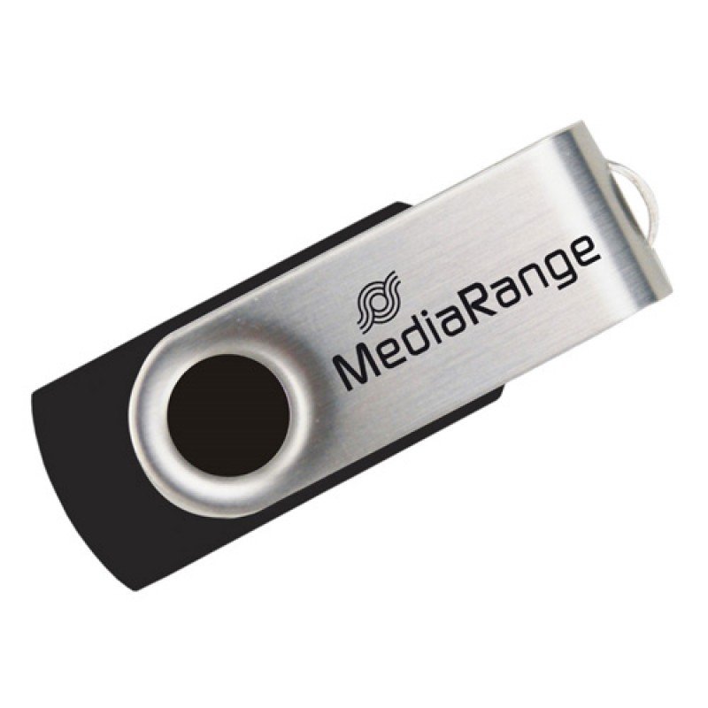 8Gb USB 2.0 STICK MEDIARANGE MR908 SILVER/BLACK
