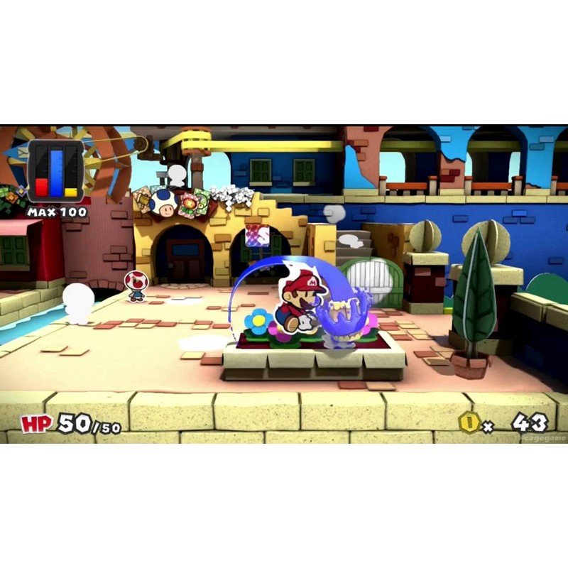 PAPER MARIO COLOR SPLASH WIIU (Wii-U) PAPER MARIO COLOR SPLASH WIIU (Wii-U)