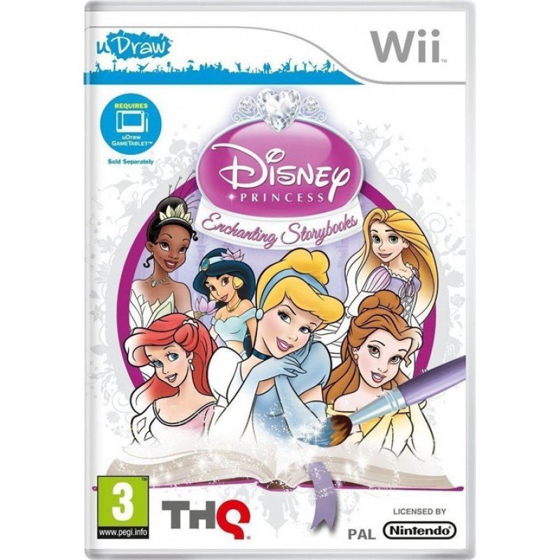PRINCESS ENCHANTING STORYBOOKS uDRAW DISNEY'S (Wii) PRINCESS ENCHANTING STORYBOOKS uDRAW DISNEYS (Wii)