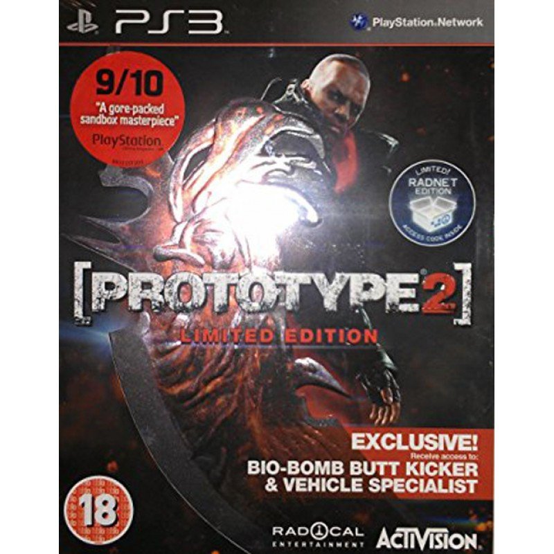 PROTOTYPE 2 LIMITED EDITION BIO BOMB BUTT KICKER (PS3) PROTOTYPE 2 LIMITED EDITION BIO BOMB BUTT KICKER (PS3)