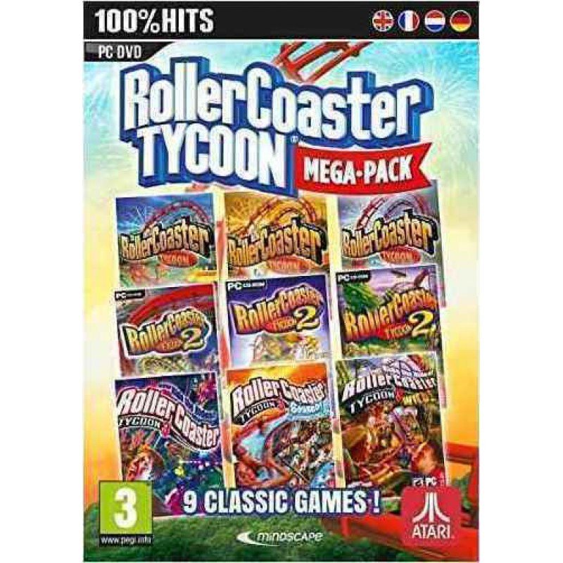 ROLLER COASTER TYCOON [1-9] PACK (PC)