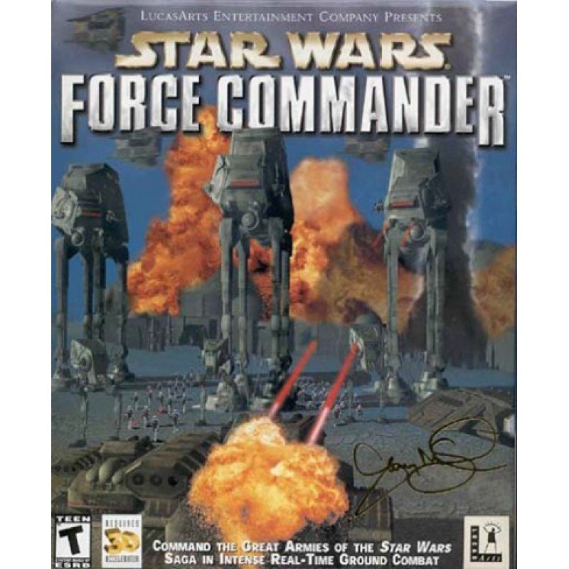 STAR WARS FORCE COMMANDER -USED- (PC) STAR WARS FORCE COMMANDER -USED- (PC)