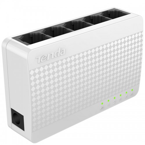 5-PORT 10/100M ETHERNET SWITCH TENDA S105 V10 5-PORT 10/100M ETHERNET SWITCH TENDA S105 V10