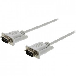 RS232 DB9 MALE 9P SERIAL TO RS232 DB9 MALE 9P 1.8m WHITE Lancom C131-M9MM