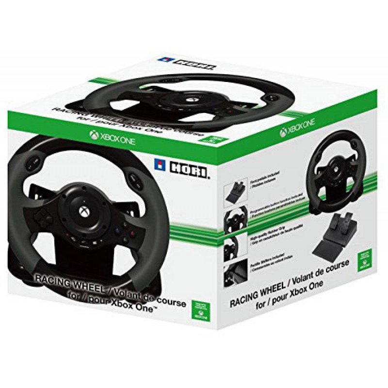 WHEEL & PEDALS  STEERING WHEEL HORI XBOX-005U ΤΙΜΟΝΙ & ΠΕΤΑΛΙΑ (XBOX ONE)