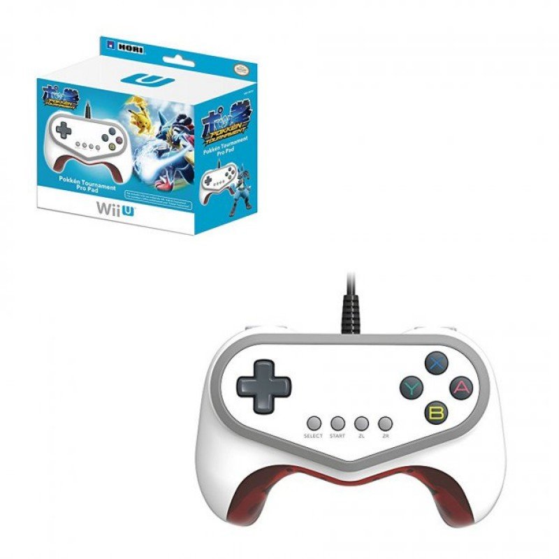 JOYPAD CONTROLLER NINTENDO LICENSED HORI POKKEN TOURNAMENT PRO PAD POKEMON EDITION WIU-097U ΕΝΣΥΡΜΑΤΟ ΧΕΙΡΙΣΡΤΗΡΙΟ WII-U