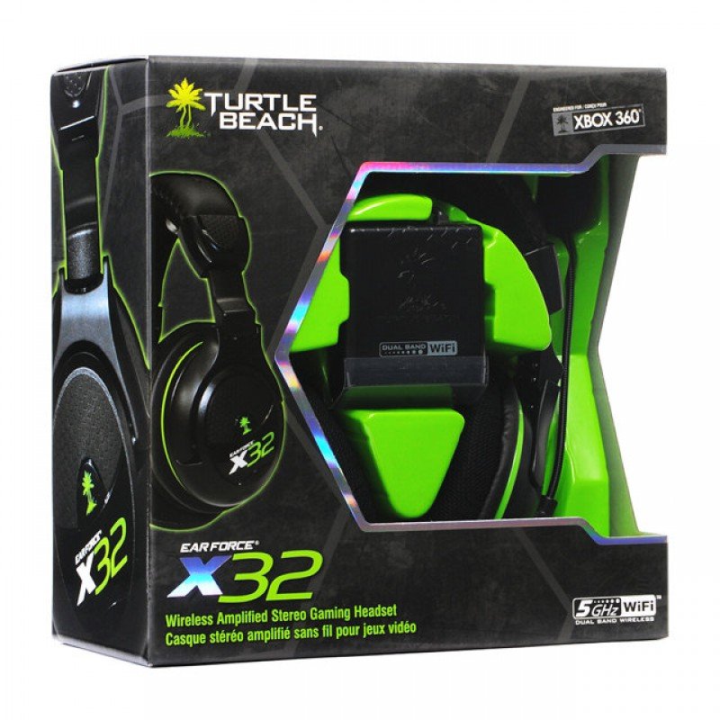 TURTLE BEACH EAR FORCE X32 WIRELESS GAMING HEADSET FULLSIZE MULTIMEDIA BLACK ΑΣΥΡΜΑΤΑ ΑΚΟΥΣΤΙΚΑ ΜΕ ΜΙΚΡΟΦΩΝΟ (360) TURTLE BEACH EAR FORCE X32 WIRELESS GAMING HEADSET FULLSIZE MULTIMEDIA BLACK ΑΣΥΡΜΑΤΑ ΑΚΟΥΣΤΙΚΑ ΜΕ ΜΙΚΡΟΦΩΝΟ (360)
