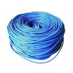 UTP ETHERNET CABLE 0.4CU 305m BLUE CAT 6 ΚΑΛΩΔΙΟ ΔΙΚΤΥΟΥ ΧΑΛΚΟΥ ΜΠΛΕ 18410
