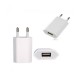 POWERSTAR GEMELLO UNIVERSAL POWER PLUG CHARGER AC 1 Χ USB  5V 1A WHITE TRAVEL CHARGING SUPPLY iPHONE RETAIL ΤΡΟΦΟΔΟΤΙΚΟ ΠΡΙΖΑΣ