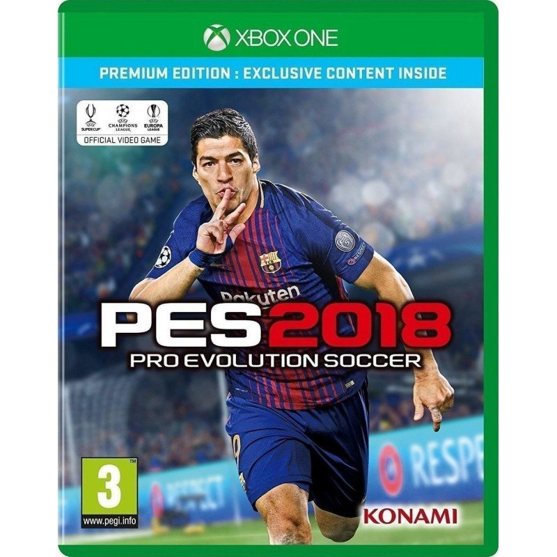 PRO EVOLUTION SOCCER 2018 PREMIUM EDITION + PREORDER BONUS ΕΛΛΗΝΙΚΟ (ΧΒΟΧ ΟΝΕ) PRO EVOLUTION SOCCER 2018 PREMIUM EDITION + PREORDER BONUS ΕΛΛΗΝΙΚΟ (ΧΒΟΧ ΟΝΕ)