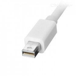 DISPLAY PORT MALE MINI 0.20m TO VGA FEMALE WHITE 181553 DISPLAY PORT MALE MINI 0.20m TO VGA FEMALE WHITE 181553