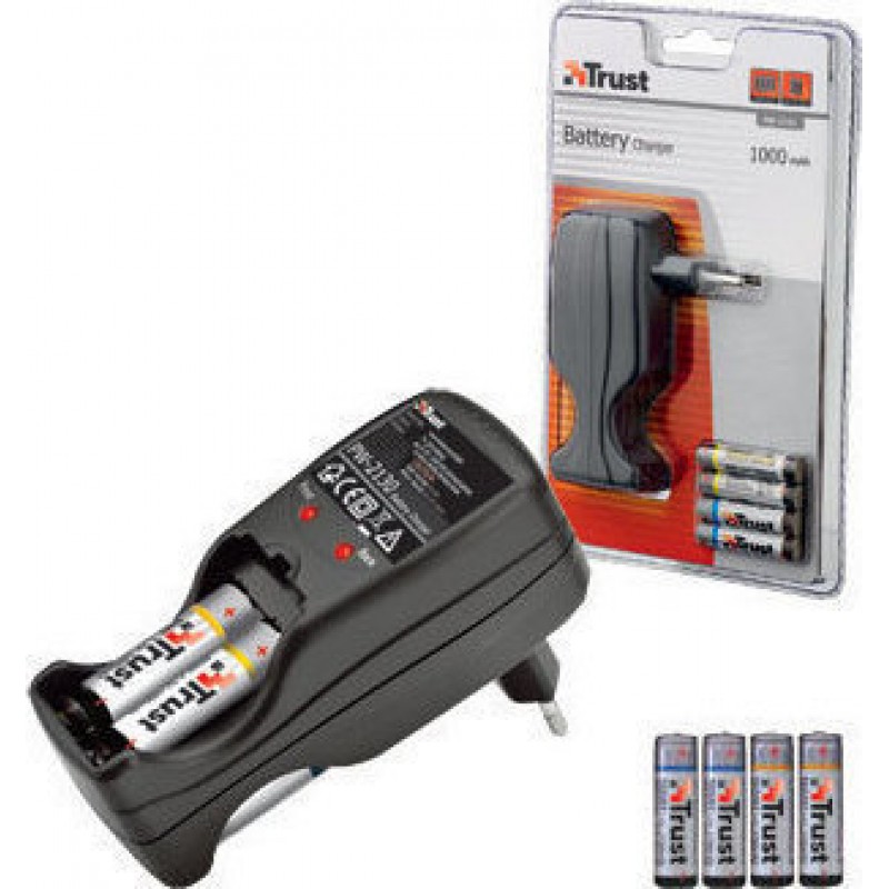 TRUST 15168 BATTERY CHARGER Ni-CD Ni-MH M& 4 X RECHARGEABLE BATTERIES AAA ΦΟΡΤΙΣΤΗΣ ΜΠΑΤΑΡΙΩΝ & 4 X ΕΠΑΝΑΦΟΡΤΙΖΟΜΕΝΕΣ ΜΠΑΤΑΡΙΕΣ ΑΑΑ (2XAA, 2XAAA) PW-2130 TRUST 15168 BATTERY CHARGER Ni-CD Ni-MH M& 4 X RECHARGEABLE BATTERIES AAA ΦΟΡΤΙΣΤΗΣ ΜΠΑΤΑΡΙΩΝ & 4 X ΕΠΑΝΑΦΟΡΤΙΖΟΜΕΝΕΣ ΜΠΑΤΑΡΙΕΣ ΑΑΑ (2XAA, 2XAAA) PW-2130