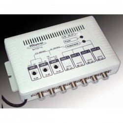 MISTRAL 4X112-4G TV-FM MULTIBAND TV LINE CENTRAL AMPLIFIER 32dB LTE ΚΕΝΤΡΙΚΟΣ ΕΝΙΣΧΥΤΗΣ ΨΗΦΙΑΚΟΥ & ΑΝΑΛΟΓΙΚΟΥ ΣΗΜΑΤΟΣ 0239