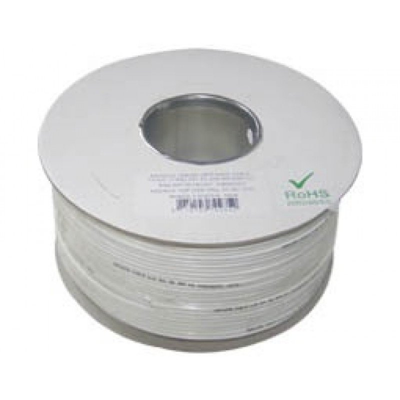 HAI OD6.4 SOUND CABLE WHITE 100m 2 X 1.0mm CCA ΚΑΛΩΔΙΟ ΗΧΕΙΩΝ ΛΕΥΚΟ