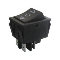 Power Switch On-Off-On 8A 4P Rocker RL2-321 Black Διακόπτης Τροφοδοσίας Power Switch On-Off-On 8A 4P Rocker RL2-321 Black Διακόπτης Τροφοδοσίας