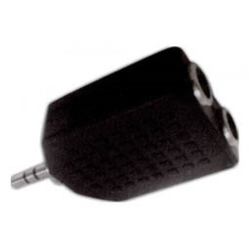 Adaptor 3.5 Jack Stereo Male To 2 X 6.3 Jack Stereo Female EA2056