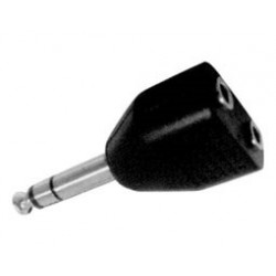 ADAPTOR 6.3 JACK STEREO MALE TO 2 X 3.5 JACK STEREO FEMALE EA2062 ADAPTOR 6.3 JACK STEREO MALE TO 2 X 3.5 JACK STEREO FEMALE EA2062