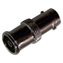 BNC METALLIC CONNECTOR FEMALE TO TV PAL FEMALE ADAPTOR ΜΕΤΑΛΛΙΚΟΣ ΣΥΝΔΕΣΜΟΣ V7070