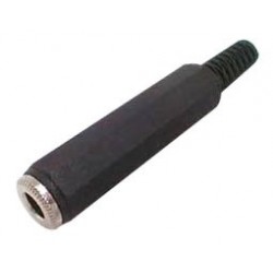 Jack 6.3mm Female Stereo Plug Τελικό Βύσμα Πλαστικό Θηλυκό Νίκελ XJ-H005B AP073B Jack 6.3mm Female Stereo Plug Τελικό Βύσμα Πλαστικό Θηλυκό Νίκελ XJ-H005B AP073B