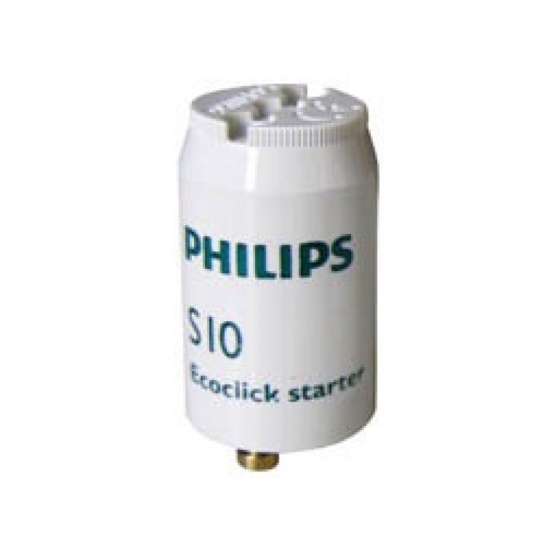 PHILIPS STARTER S10 4-65W TL-D LAMPS ΕΚΚΙΝΗΤΗΣ ΓΙΑ ΛΑΜΠΕΣ ΦΘΟΡΙΣΜΟΥ