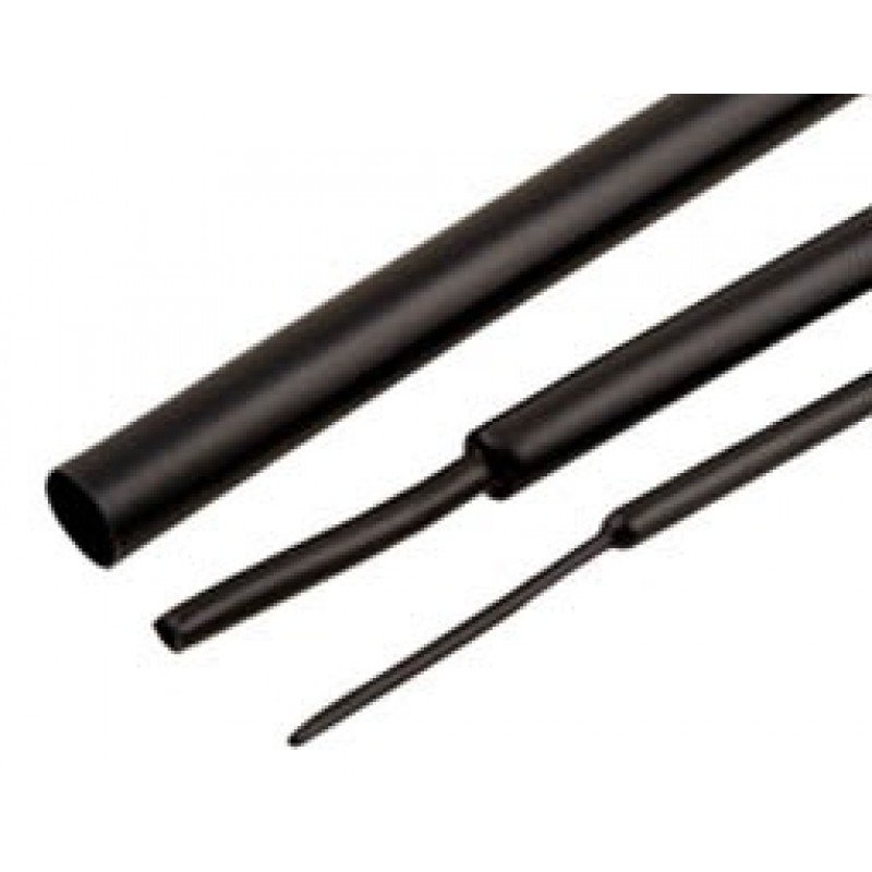 HEAT SHRINK TUBING BLACK ΘΕΡΜΟΣΥΣΤΕΛΛΟΜΕΝΟ ΜΑΥΡΟ 4.8/2.4mm 1m CB-1000-105 PLF100 HEAT SHRINK TUBING BLACK ΘΕΡΜΟΣΥΣΤΕΛΛΟΜΕΝΟ ΜΑΥΡΟ 4.8/2.4mm 1m CB-1000-105 PLF100