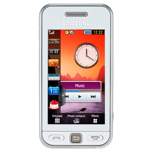 SAMSUNG GT-S5230 MINI MOBILE SMARTPHONE 3" 8GB CAMERA 3.15Mp WHITE SAMSUNG GT-S5230 MINI MOBILE SMARTPHONE 3" 8GB CAMERA 3.15Mp WHITE