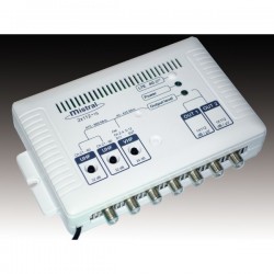 MISTRAL 2X112-F TV-FM MULTIBAND TV LINE CENTRAL AMPLIFIER 32dB LTE ΚΕΝΤΡΙΚΟΣ ΕΝΙΣΧΥΤΗΣ ΨΗΦΙΑΚΟΥ & ΑΝΑΛΟΓΙΚΟΥ ΣΗΜΑΤΟΣ 0246