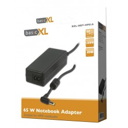 CHARGER NOTEBOOK/NETBOOK 65 WATT UNIVERSAL AC ADAPTOR ΤΡΟΦΟΔΟΤΙΚΟ BASIC XL BXL-NBT-HP01A