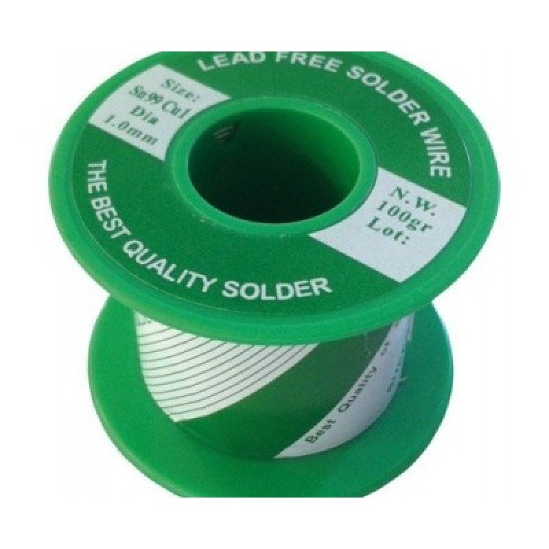 ΟΕΜ 500GR SOLDER CORED LEAD FREE ΚΑΣΣΙΤΕΡΟΚΟΛΛΗΣΗ ΚΑΣΣΙΤΕΡΟΣ ΚΑΛΑΙ 1mm 99/1 13185