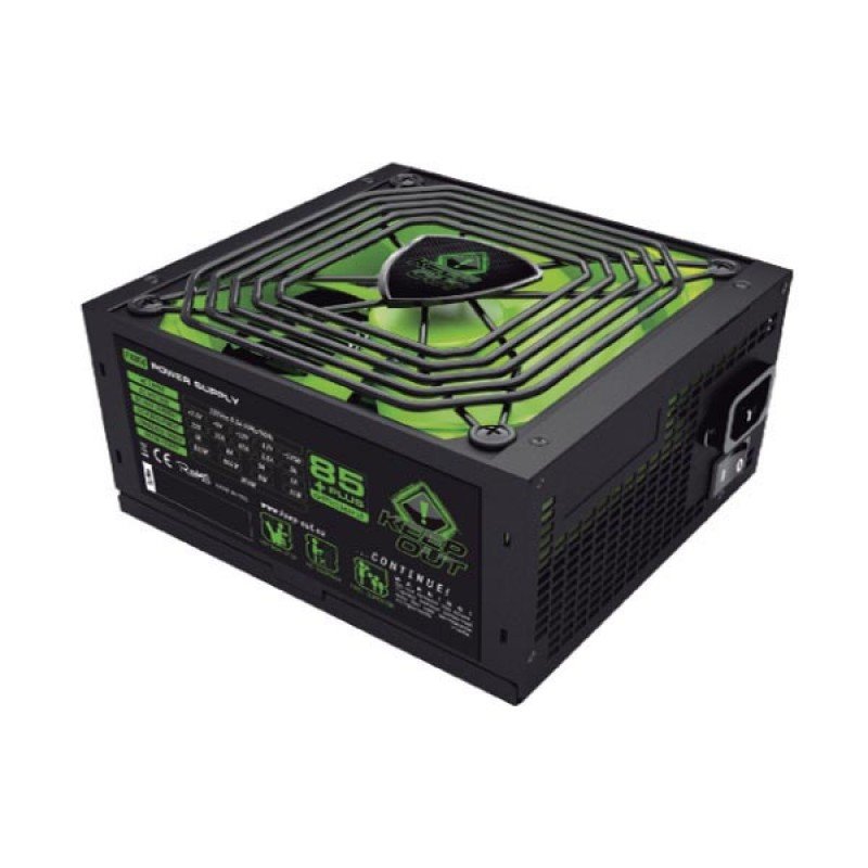800w Power Supply Keepout Black-Green KP-FX800B Tower Psu Τροφοδοτικό Υπολογιστή Μαύρο-Πράσινο (PC)